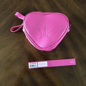 Jeffree Star Lot Heart Pink Purse Lip Liner In Calabasas New